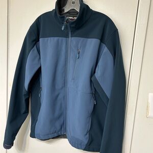 Kirkland Signature Men's Two-Tone Blue Performance Jacket